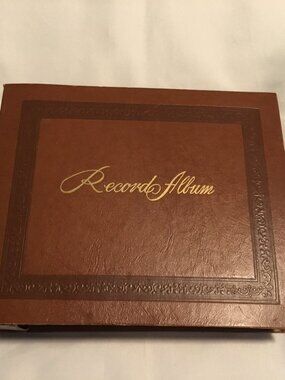 Vintage DECCA 45 Record Folder 24 Pocket: 14 Webster - Chicago Corp Centers 16+
